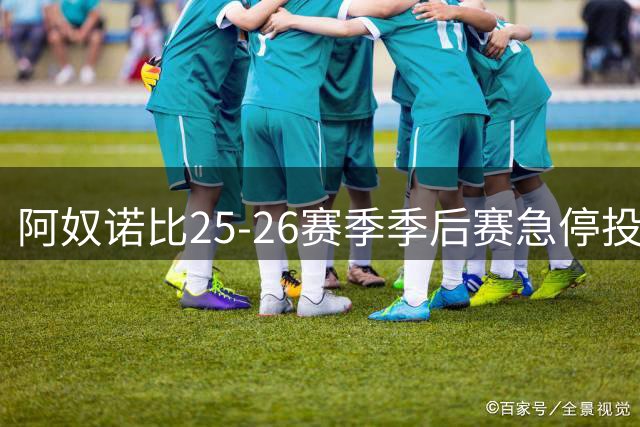 阿奴诺比25-26赛季季后赛急停投篮命中率登顶